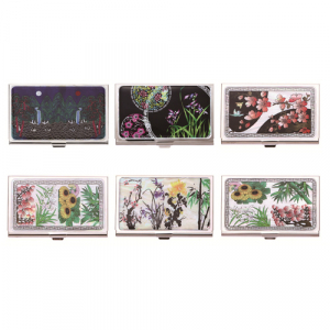 외국인선물 일월오봉도 자개 명함케이스 케데헌