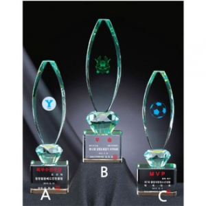 그린 크리스탈 트로피 st 995 1, 2, 3