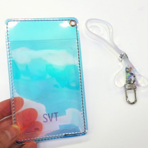 카드지갑 홀로그램 카드 목걸이