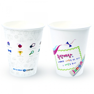테이크아웃 종이컵 8온스(1/2/3도이상)
