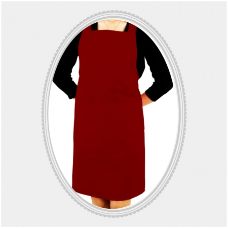 단색 앞치마, 주황색 앞치마, 노랑 앞치마, 검정 앞치마 #4