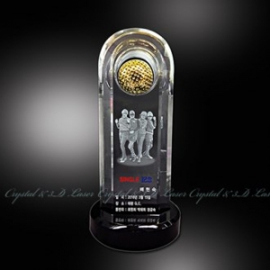 고급 크리스탈 트로피 HN B- 1509