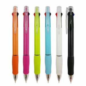 에티켓 니들 3색 볼펜 불투명 // 국산 // 초저점도