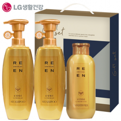 LG 생활건강 리엔 샴푸 400ml 2개 +리엔 샴푸 200ml