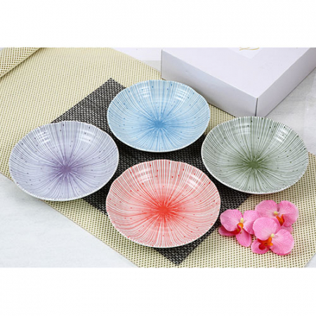 [그릇세트] 파스텔 빗살 찬기 16CM 4P #2