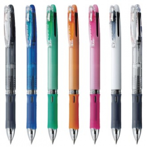 제브라 클립온 슬림 3C 볼펜-실리콘 라바, 바인더 클립