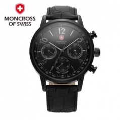 몽크로스 시계 손목시계 MS6001 블랙
