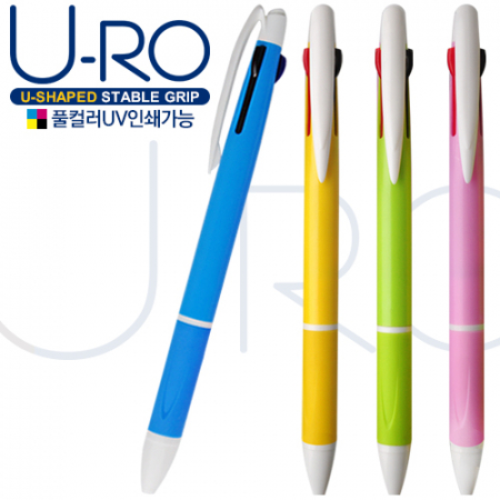유로 3색 그립 파스텔 볼펜 (독일잉크 / 컬러 인쇄 가능) #3