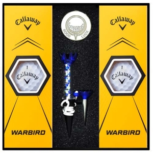 캘러웨이 워버드 6구 볼마커 자석티 세트 MJ
