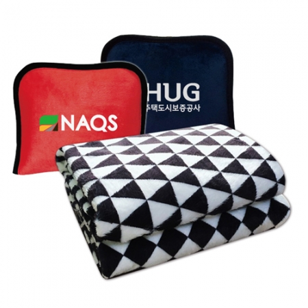 포레 극세사 쿠션 담요 #4