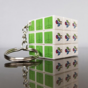 큐브 3x3 열쇠고리