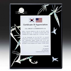 전통 나전칠기 상패 SD11 449- 3 대나무