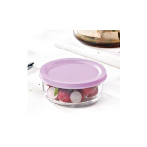 뉴 글라스락 원터치 2조 세트 보라 밀폐용기