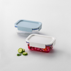 반찬통락앤락 매직 오븐글라스 직사각형 380ml