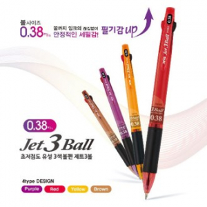 초점도 제트3볼 볼펜 0.38mm