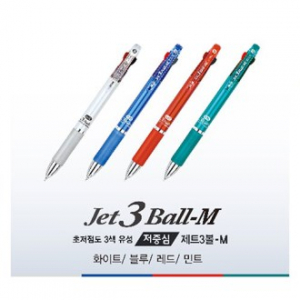 초점도 저중심 3색 볼펜 0.38mm