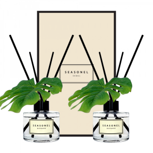 시즈넬 플라워 디퓨저 120ml 더블 몬스테라