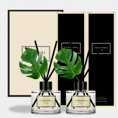 시즈넬 플라워 디퓨저 120ml 더블 몬스테라