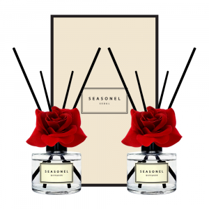 시즈넬 플라워 디퓨저 120ml 더블 레드로즈