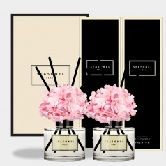 시즈넬 플라워 디퓨저 120ml 더블 미니 수국