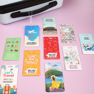 [네임텍] 풀컬러 인조가죽 네임택