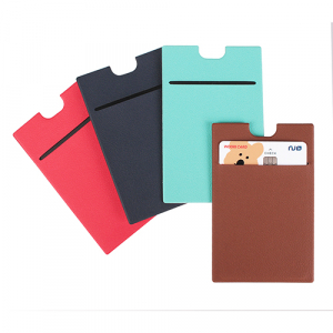 고주파 인조가죽 스마트카드 캐리