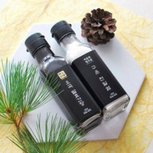 프리미엄 천일염 유리병  2종 세트