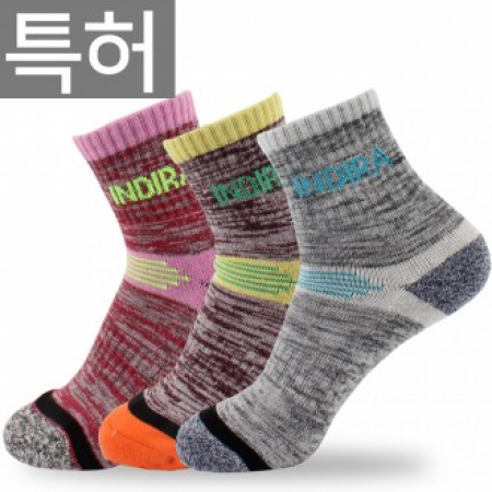 [특허] 인디라 단목 등산 양말 #2