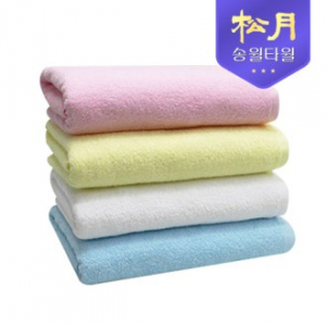 송월 무지 바스타올 [보드레] 62x125cm