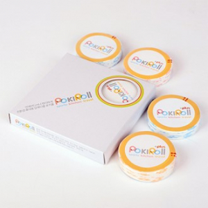 백년소공인 포키롤 압축 손수건 35×55cm