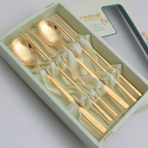 키친아트 황금돼지 수저 선물세트