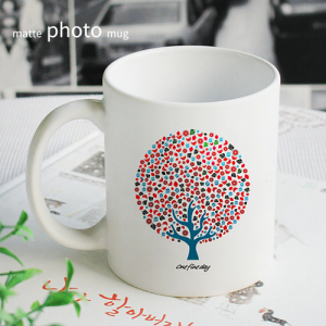 스마트 매직 포토머그 무광 화이트