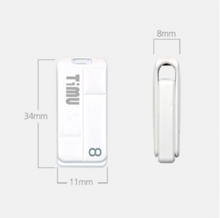 [티뮤]와플 슬라이드 스윙 USB 메모리 64G #3