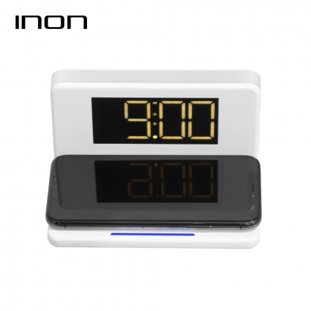 아이논 LED 조명 알람시계 고속 무선충전기 IN- WC310 #4