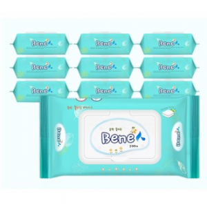 배내인 뉴 2중 엠보싱 베이직 캡형 100매