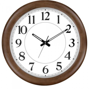 천연 원목 벽시계 705 400mm 무소음