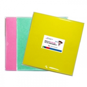 사각 접이 행주- 스티커 부착형