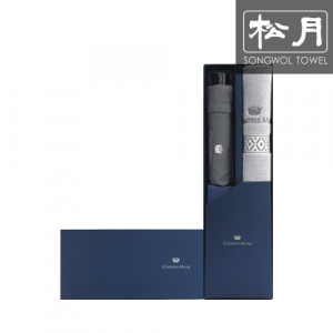 송월 카운테스마라 3단 폰지 우산 1p +맥스 타올 1p