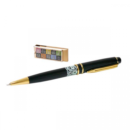 자개 USB 금장 2종 세트 사군자 수복문 8G #2