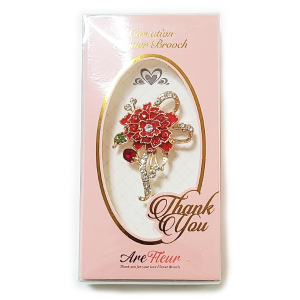 고급형 카네이션 브로치 / 어버이날 코사지, 꽃, 조화, 브로치, 스승의날 선물