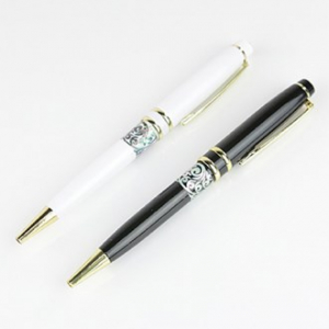 나빌레라 금장 자개띠 볼펜