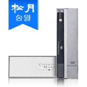 송월 우산 선물세트 (카운테스마라 2단우산 도트보더1 + 맥스 타올 1) s