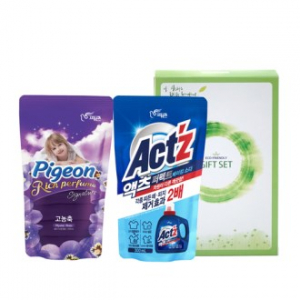 피죤 섬유유연제 + 액츠 세탁세제 2종