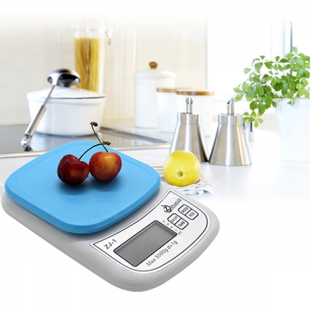 디지털 주방저울 ZJ-1 간편 사용 // 건전지 #2