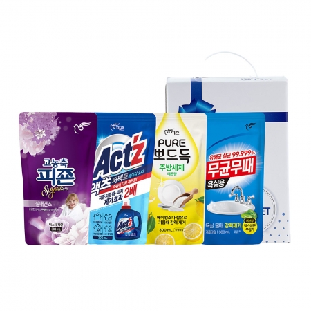 피죤 액츠 퓨어 무균무때 (4종) #2