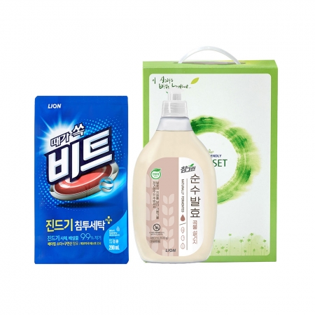 참그린 곡물 주방세제 500ml 비트 세탁세제 300ml (2종) #2
