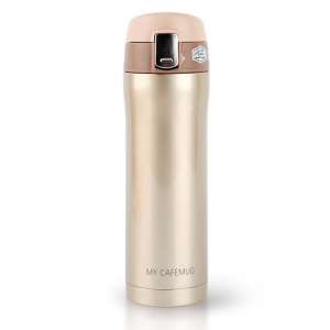 헨느 골드 마이 카페 머그 원터치 텀블러 450ml