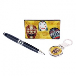 자개 볼펜 3종 세트 하회탈 외 8종