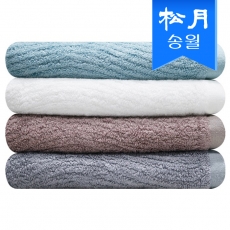 [송월타올]호텔컬렉션 플로우 44 세면타올, 뱀부얀 수건 s