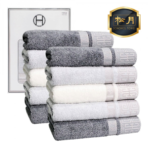 [송월타올] 프리미엄 격자40 타올 2매 풀세트